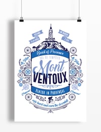 Image 2 of Mont Ventoux print - A4 or A3