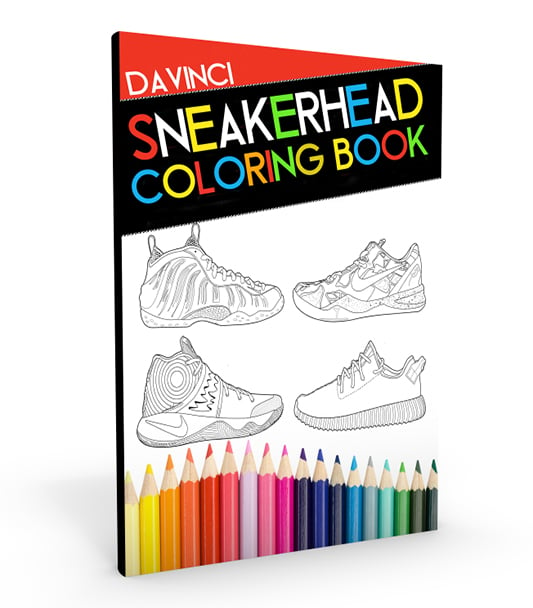 Sneakerhead Coloring Book / Air Jordan Coloring Book