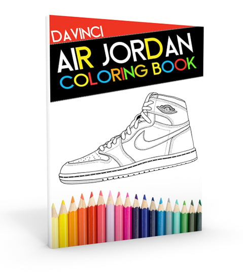 Image of Air Jordan Coloring Book