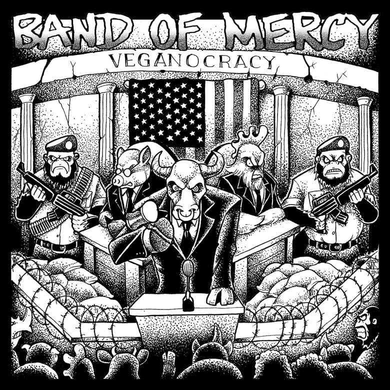 Image of VEGANOCRACY 7" / CD Anthology