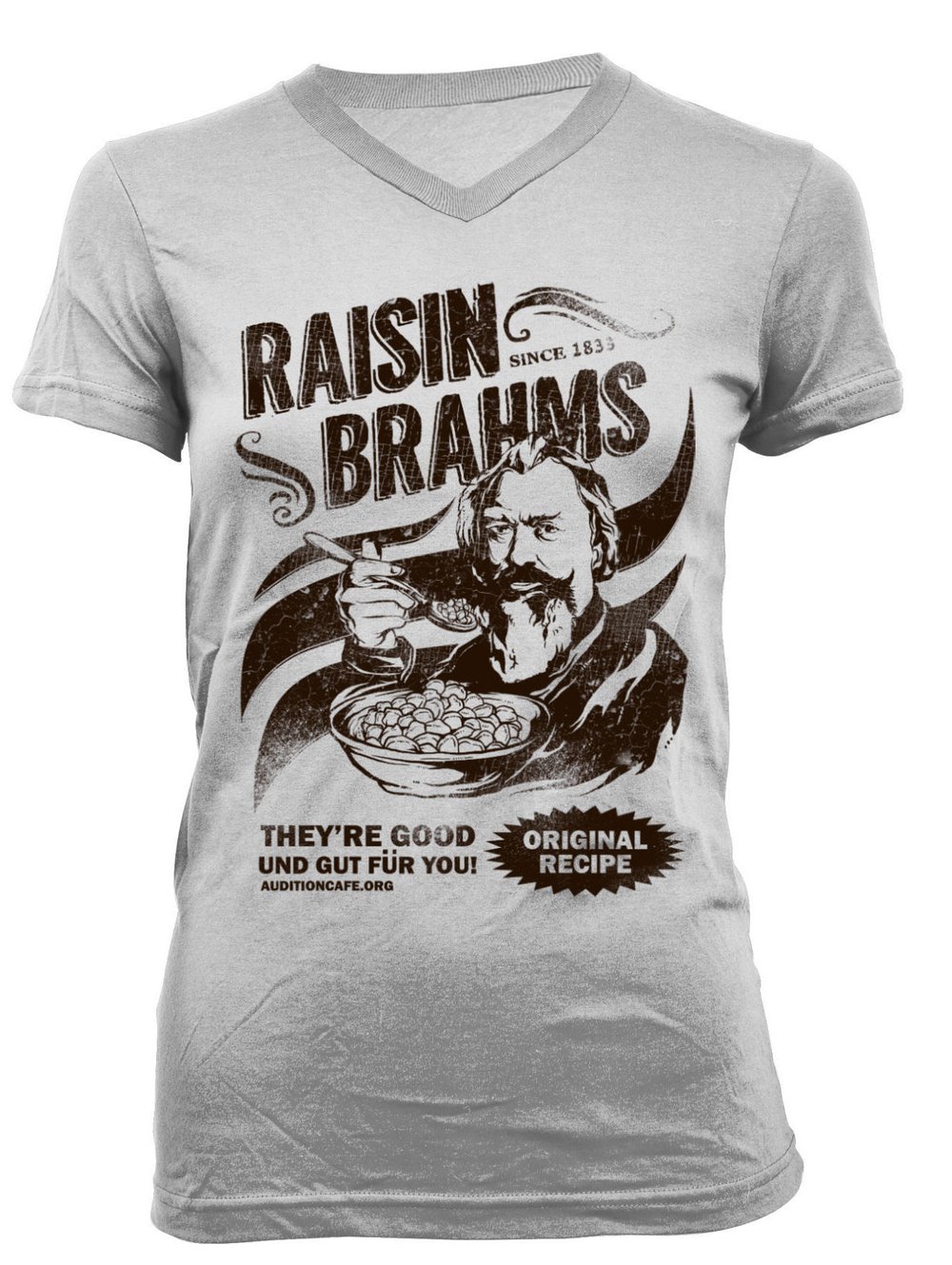 Image of Raisin Brahms Female V-Neck Shirt