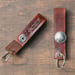 Image of Beltway Leather Key Chain ~ HOTRODSURF ~ Hot Rod Surf ®