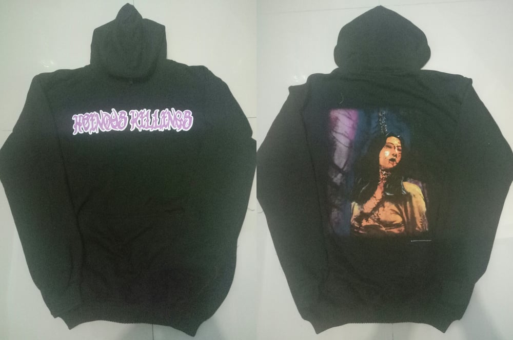 Image of HEINOUS KILLINGS - Hung With Barbwire Hoodie