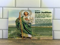 Image 4 of San Judas Aluminum Sign