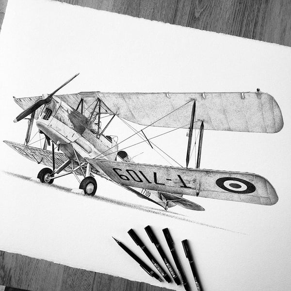 Image of de Havilland Tiger Moth. From £28