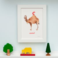 Image 1 of C - Camel Letter Print