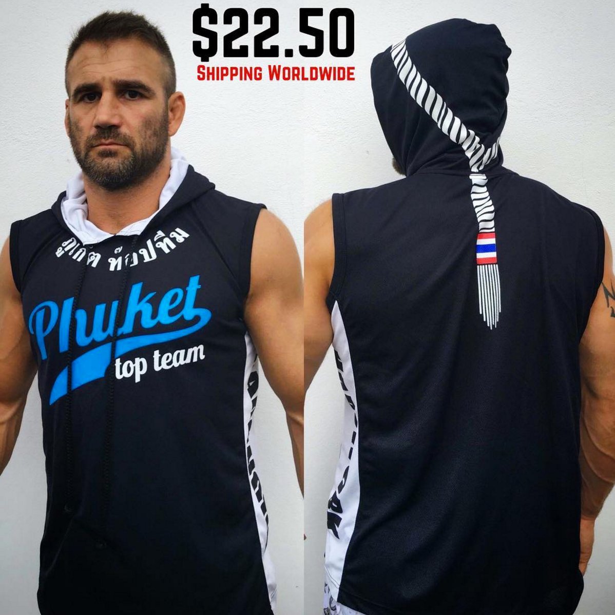 sleeveless hoodie design