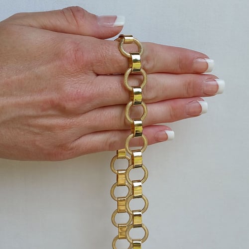 gold chain purse strap