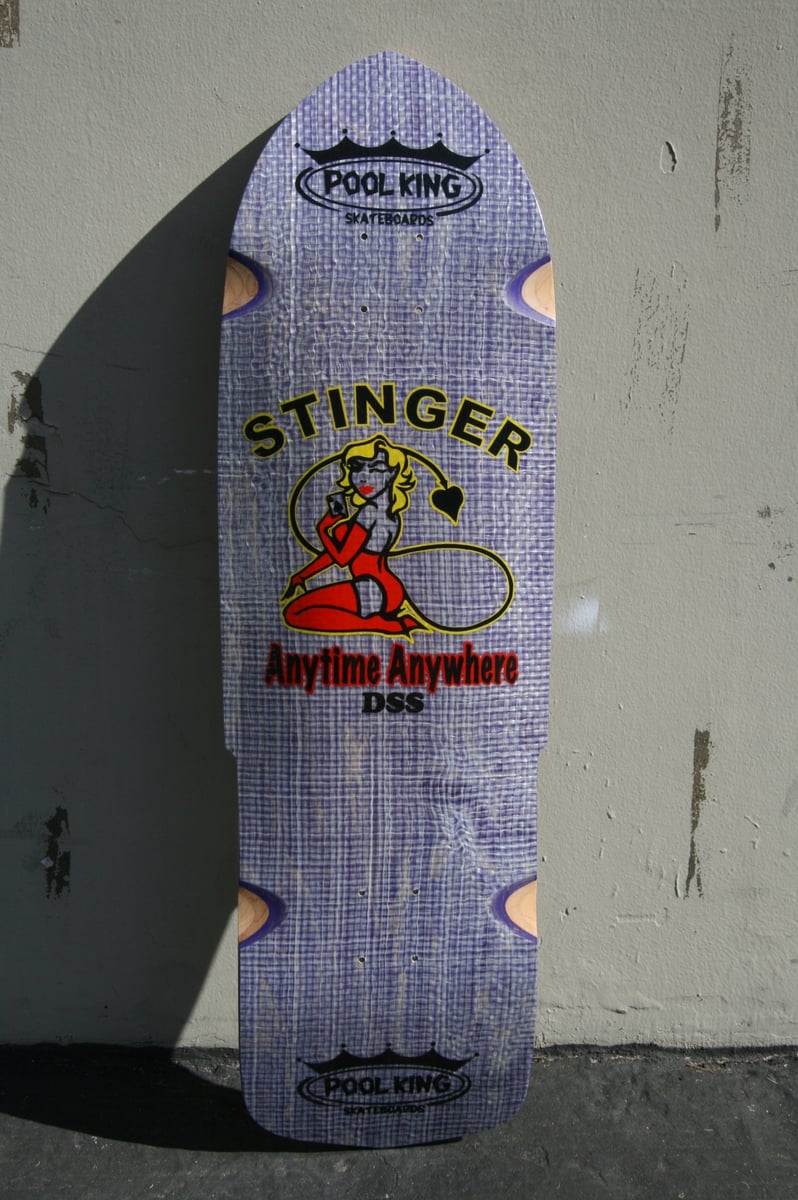 DOWN SOUTH STINGER (BLUE) Pool King Skateboards