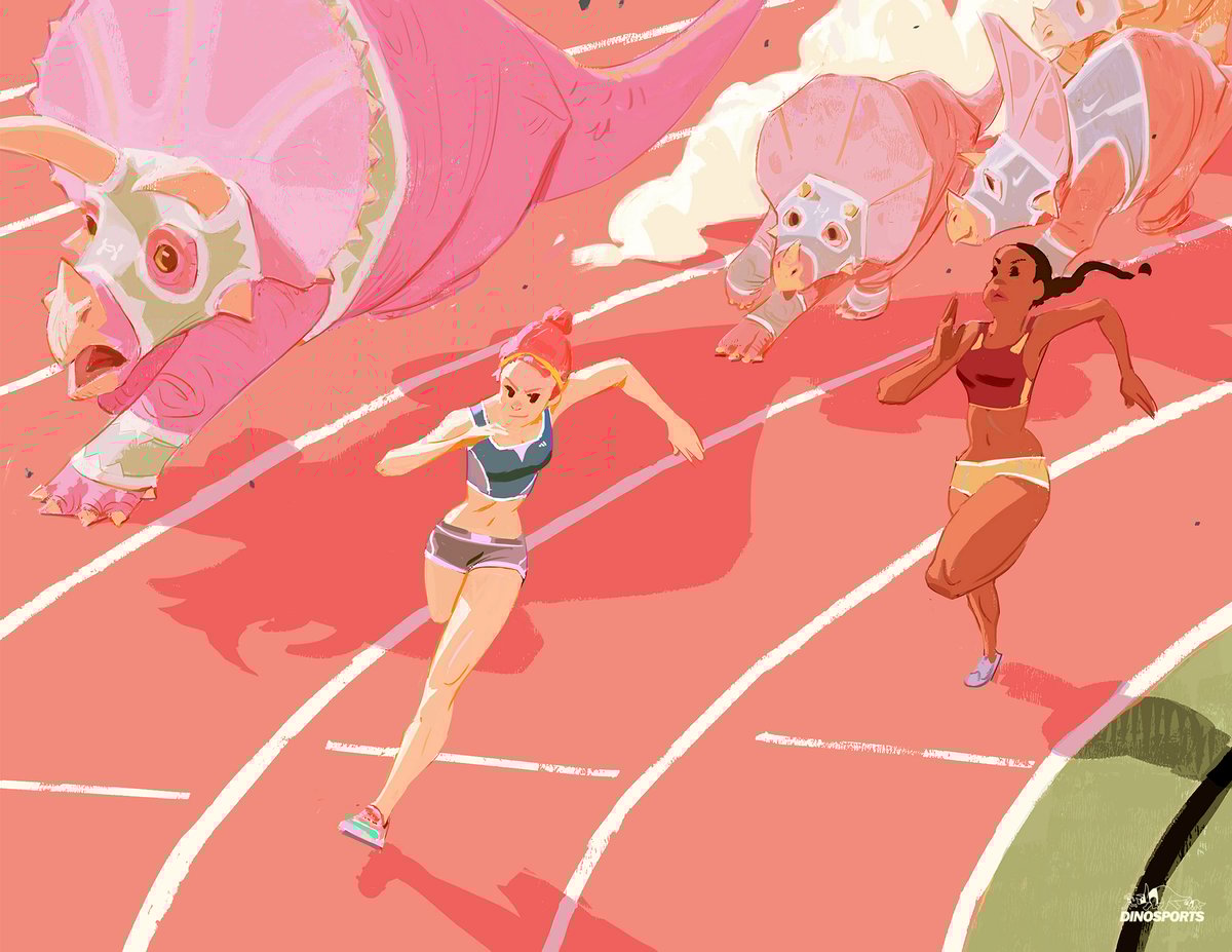 dino running