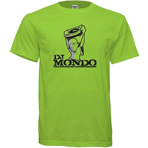 Image of DJ Mondo Logo T-Shirt (Green)