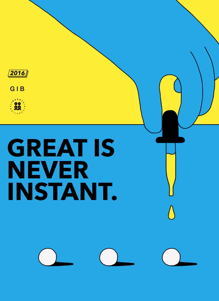 Image of Series 01: Great is Never Instant