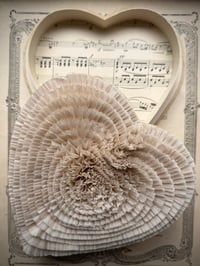 Image 2 of Antique White Heart Candy Boxes