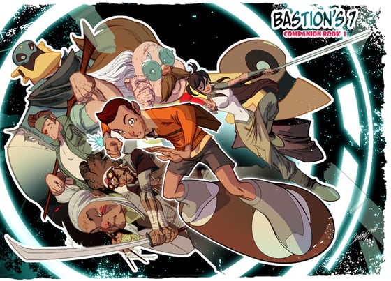 Image of B7 Companion Book 1 (J Scott Campbell/Sean Galloway variant cover)
