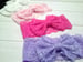 Image of ROCK BOTTOM Wide Lace Big Bow Headbands- Fits3m-3yrs