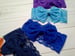 Image of ROCK BOTTOM Wide Lace Big Bow Headbands- Fits3m-3yrs