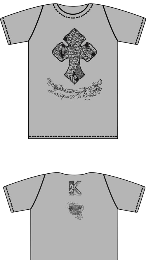 Image of Black Cross Shirt