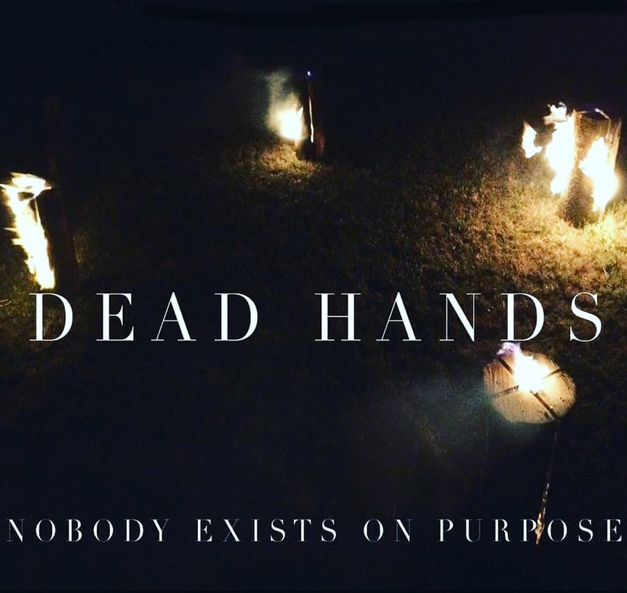 Nobody with the hands up. Hands hands album Cover.