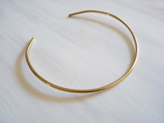 Image of Bauhaus collar _ brass