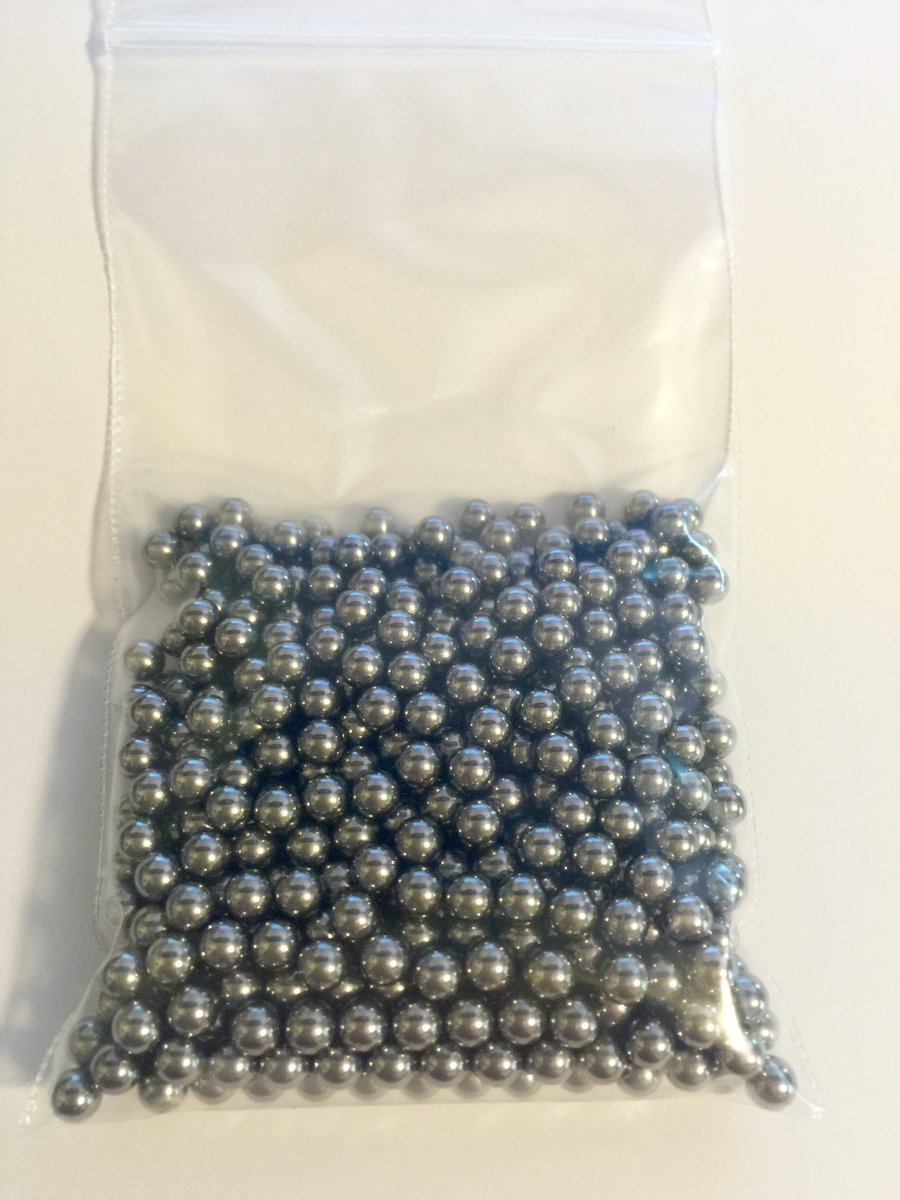 Stainless Steel Mixing Balls 4.5 mm 500 pc. Spectraflair4u