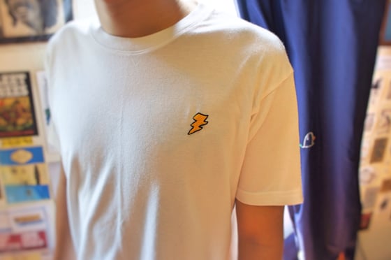 Image of RALPH'S HANDSTITCHED LIGHTNING BOLT T-SHIRT