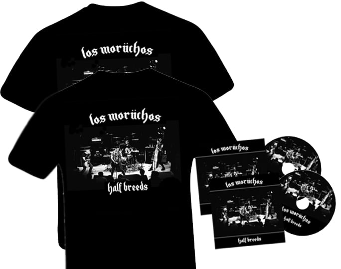 Image of Los Morüchos- Half Breeds Pre-Order TWO CD'S & TWO SHIRTS