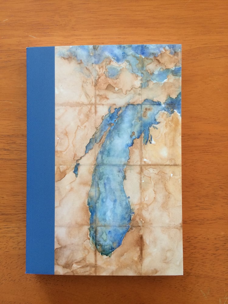 Image of Lake Michigan in a Dugout: The Log