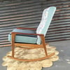 ELSIE Mid-Century Rocking Chair 