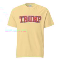 Image 4 of TRUMP Arch College Vintage Unisex garment-dyed heavyweight t-shirt from PatriotsCo