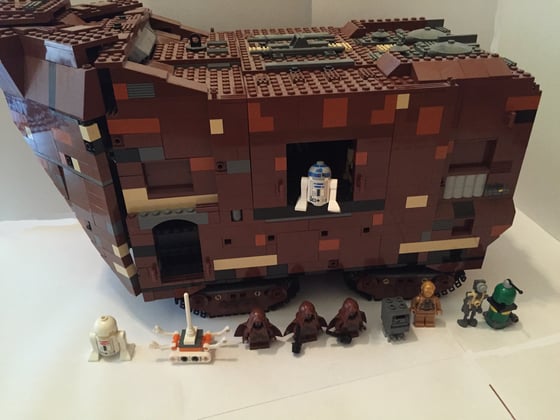 Image of Lego Star Wars Set 10144 Sandcrawler