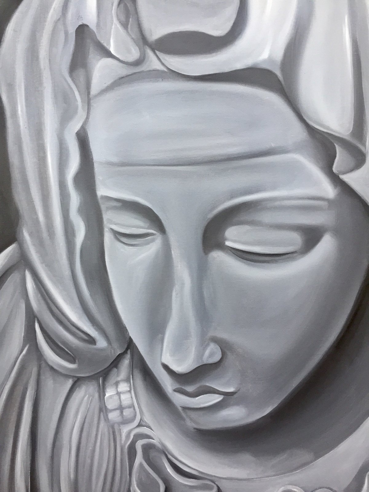 Image of Monochrome | Virgin Mary