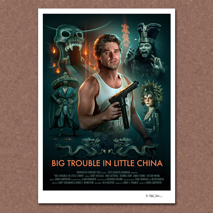 Big Trouble In Little China Poster Candykiller
