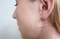 Image 4 of Curve earrings