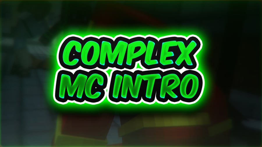 Image of Complex Minecraft Animation Intro - [Duration 20-30s]