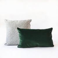Image 3 of Galaxy Velvet Green Cushion Cover - Lumbar