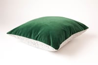 Image 1 of Galaxy Velvet Green Cushion Cover - Square