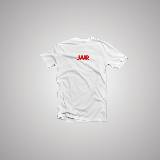 Image of JWAR Logo T-Shirt(White/Red)