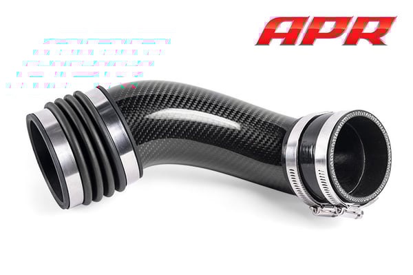Image of Turbo Inlet Pipe forAPR 1.8/2.0 TSI/TFSI EA888 Gen 3 MQB Carbon Fiber Intake System