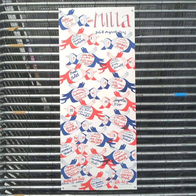 MILLA POSTER 2013-2016