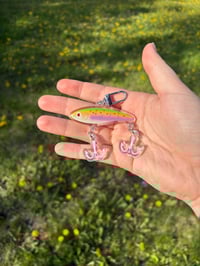 Image 3 of Fishing Lure Acrylic Charm