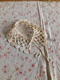 Image 1 of Vintage Crochet Collar