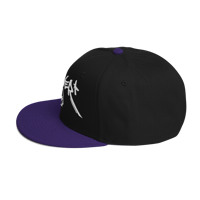 Image 8 of Sinner Skull Snapback Hat