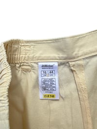Image 3 of 80's Paperbag Pastel Lemon Trousers 14/16