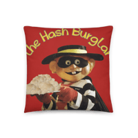 Image 4 of THE HASH BURGLAR PILLOW
