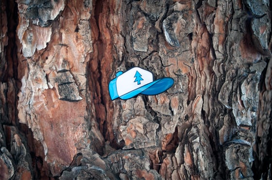 Image of Gravity Falls - Dipper's Hat Enamel Pin