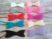 Image of ROCK BOTTOM BLOWOUT SALE Felt Bow headbands- 10 color choices