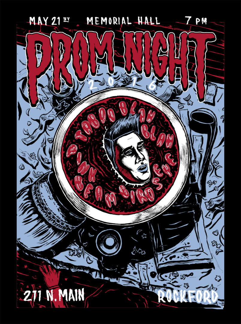 prom night show poster