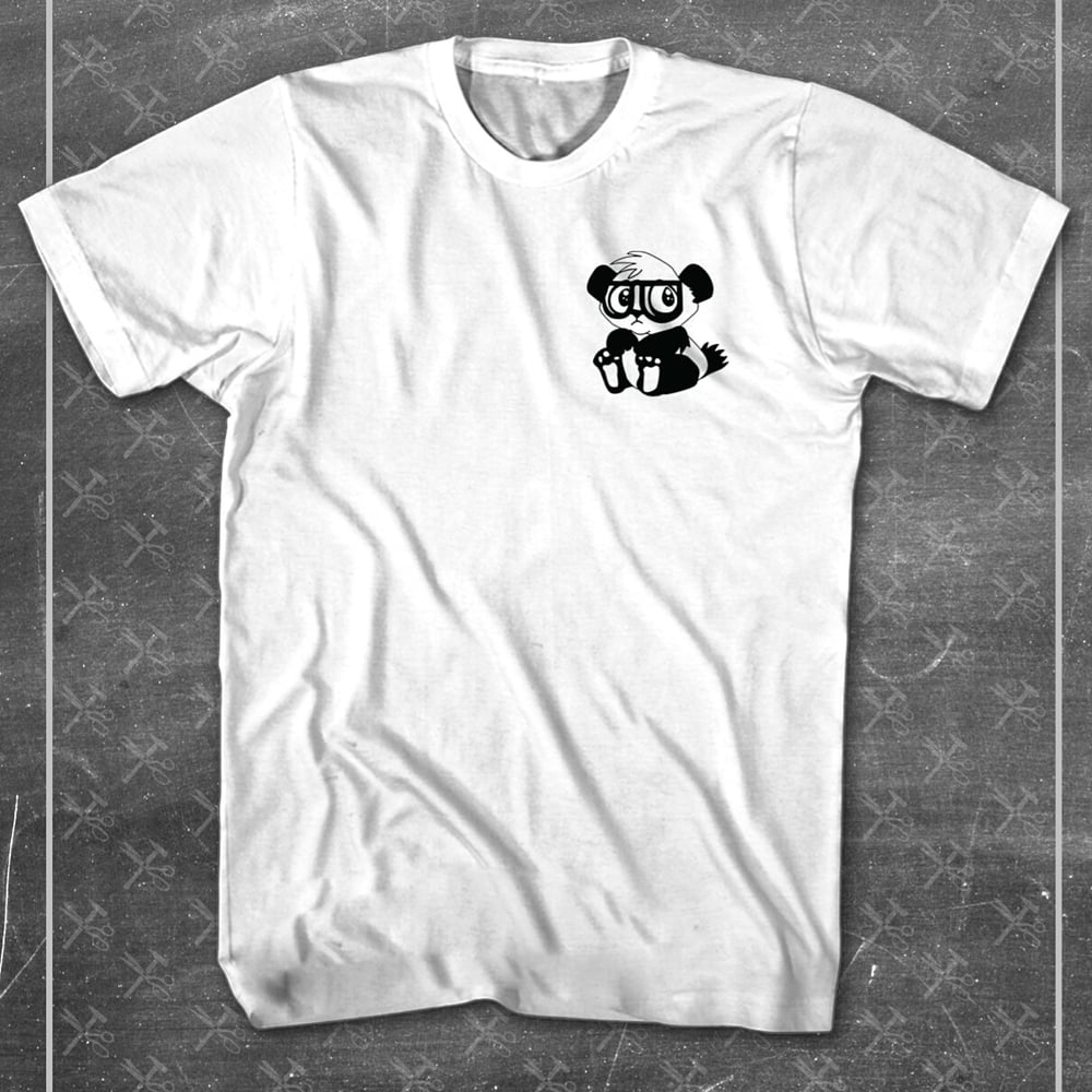 Image of Left chest panda tee