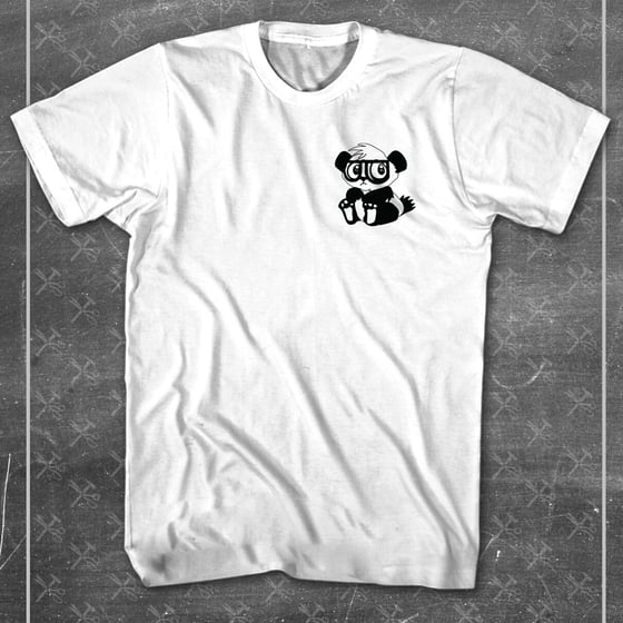 Image of Left chest panda tee