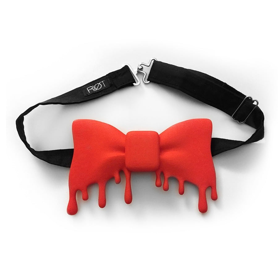 Image of THE 3D BOW TIE (RED)